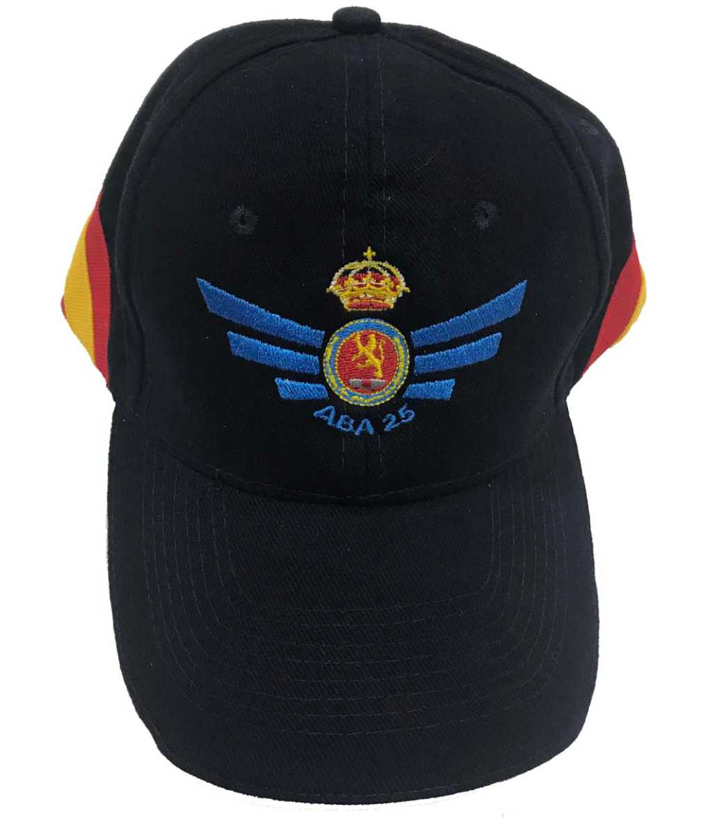 Gorra 25 aniversario Academia Básica del Aire León Bandera Españ